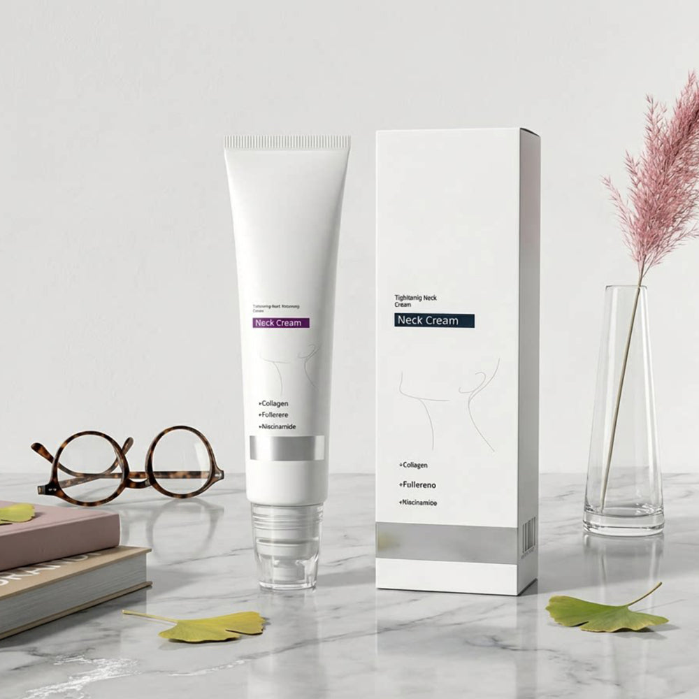 FirmSkin Neck™ - Crème pour le cou au collagène et à l'acide hyaluronique | Veiggara.